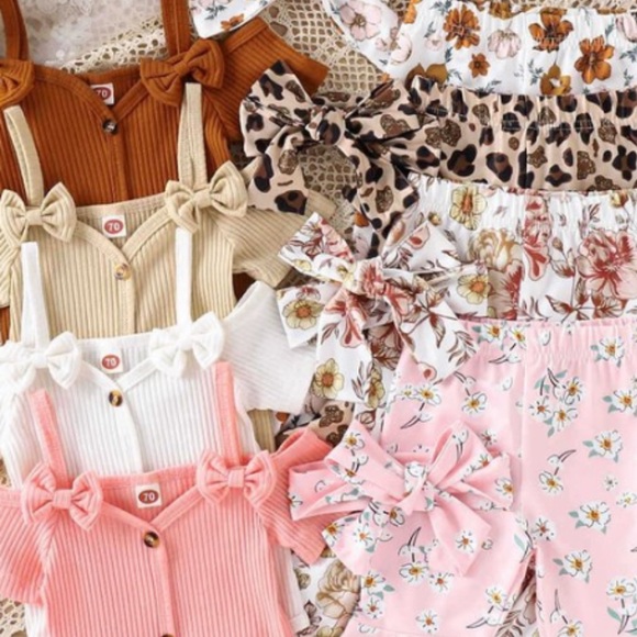 Shoulder Sling Fashion Three-piece (Apricot) - Picture 7 of 7